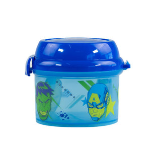 Combo 6 Porta Snack 280 ml 2 Avengers + 2 Mickey + 2 Minnie Vibra