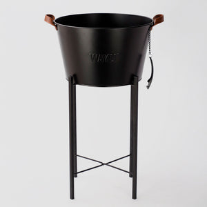 Hielera Metalica Rack + Abridor Cerveza