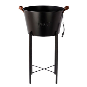 Hielera Metalica Rack + Abridor Cerveza