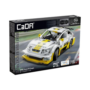 Auto de Construcción Opel Astra V8 Coupé 1:20 Control Dual 330 Piezas CaDA