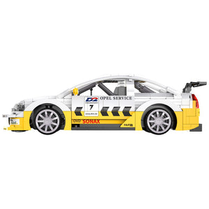 Auto de Construcción Opel Astra V8 Coupé 1:20 Control Dual 330 Piezas CaDA