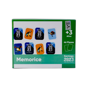 Memorice 46 Cartas Juegos Santiago 2023