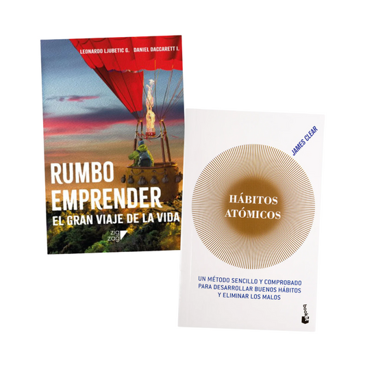 Combo Hábitos Atómicos + Rumbo Emprender