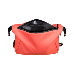 Combo Mochila Viaje Viral Cabina Avión 40L Black y Estuche Organizador. Neceser Broches 27cm x 13cm. Gout Coral