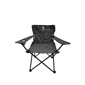 Combo Quitasol Rojo + 2 Sillas Camping Outdoor Plegables color Azul y Negro Llaima