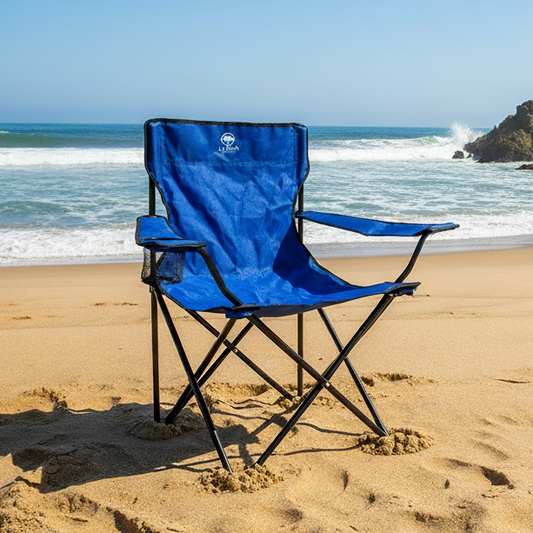 Silla Camping Outdoor Plegable Llaima Azul