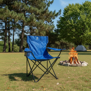 Silla Camping Outdoor Plegable Llaima Azul