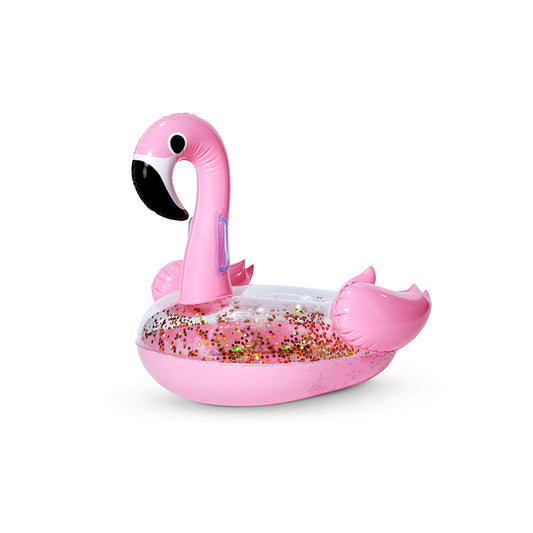 Flotador inflable flamenco rosado infantil