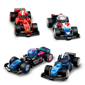 Combo LEGO Speed Champions Red Bull RB20 F1 + LEGO Autos F1 Coleccionables