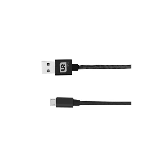 Combo Fabric Micro USB Cable 1m Black + Powerbank 20000 MAH Energizer