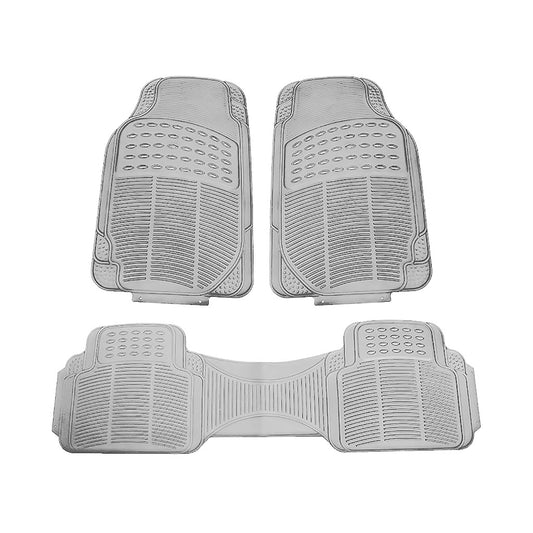 Set 3 Pisos Goma Gris