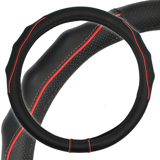 Funda Volante Negro/Rojo