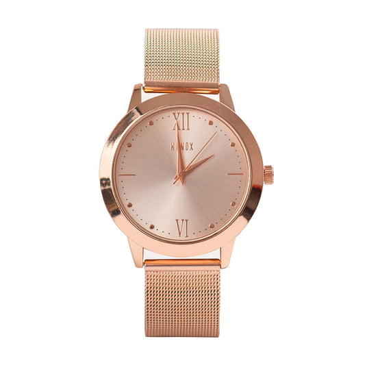 Reloj Mesh 1 Dorado Rosa