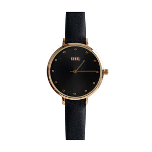 Reloj Dorado Animal Print / Black (2 correas)