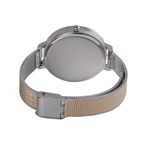 Reloj Mesh 2 Plateado / Negro (2 correas)