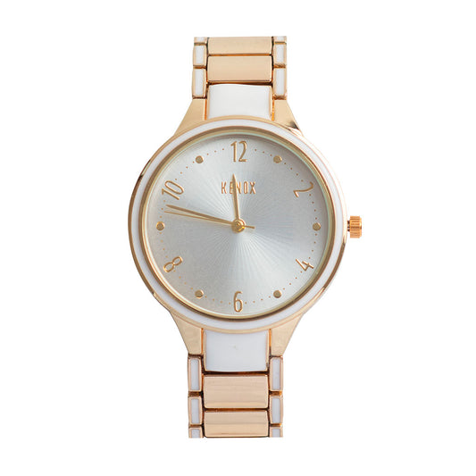 Reloj metal blanco