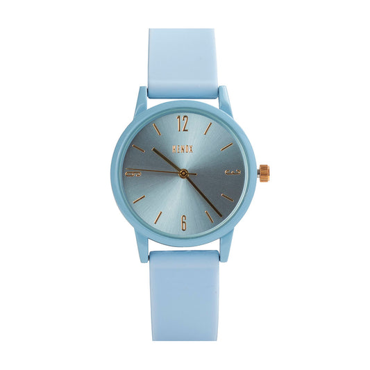 Reloj silicona 2 celeste