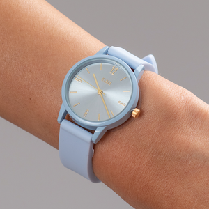 Reloj Silicona 2 Celeste
