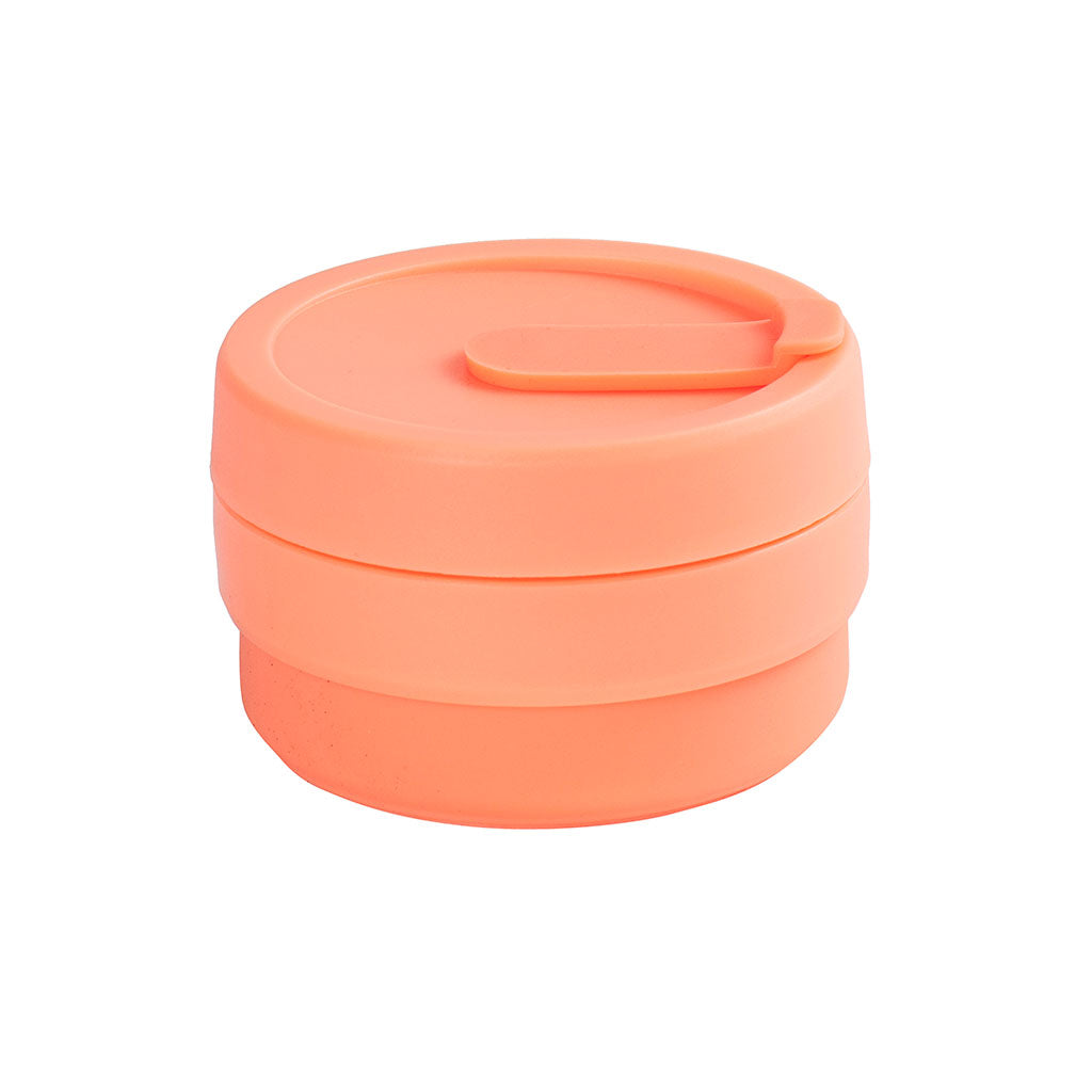 Mug Gout Silicona Plegable Coral