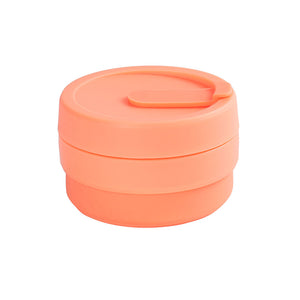 Mug Gout Silicona Plegable Coral