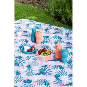 Mug Gout Silicona Plegable Coral
