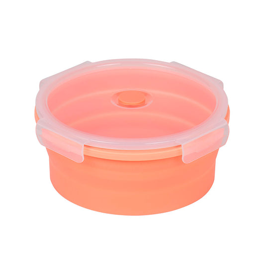 Bowl Silicona Plegable Coral