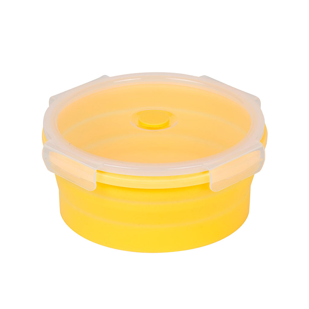 Bowl Silicona Plegable Amarillo