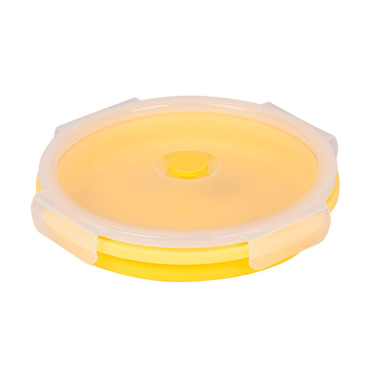 Bowl Silicona Plegable Amarillo