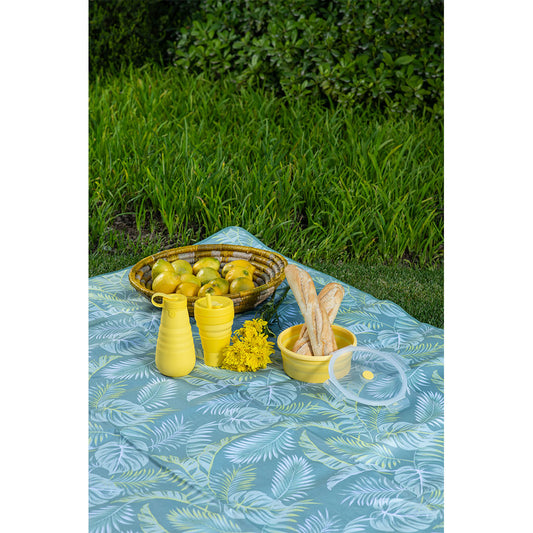 Bowl Silicona Plegable Amarillo