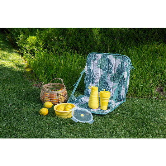 Bowl Silicona Plegable Amarillo