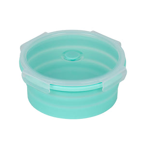 Bowl silicona plegable aqua