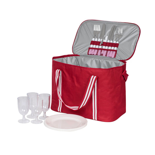 Set Picnic 4 Personas Burdeo