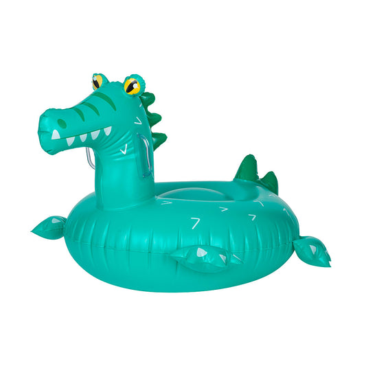 Flotador inflable cocodrilo infantil