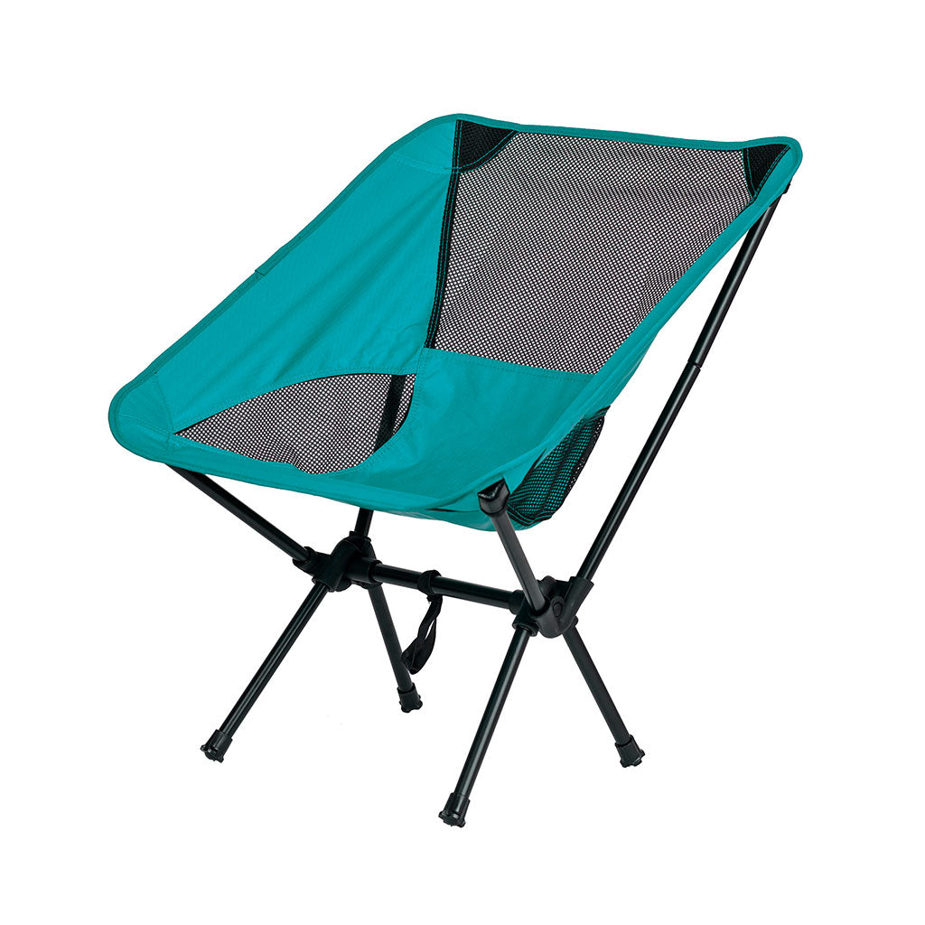 Silla camping plegable aqua