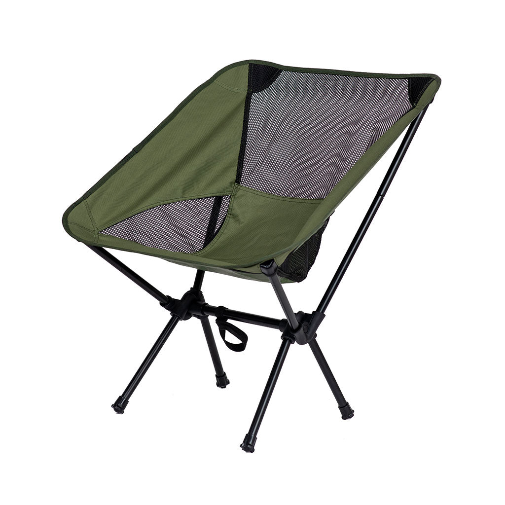 Silla Camping Plegable Verde