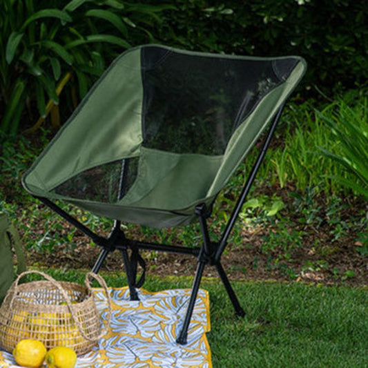 Silla Camping Plegable Verde