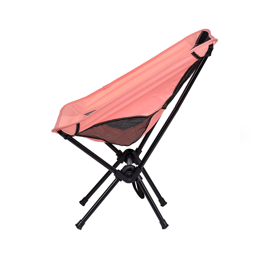 Silla camping plegable coral