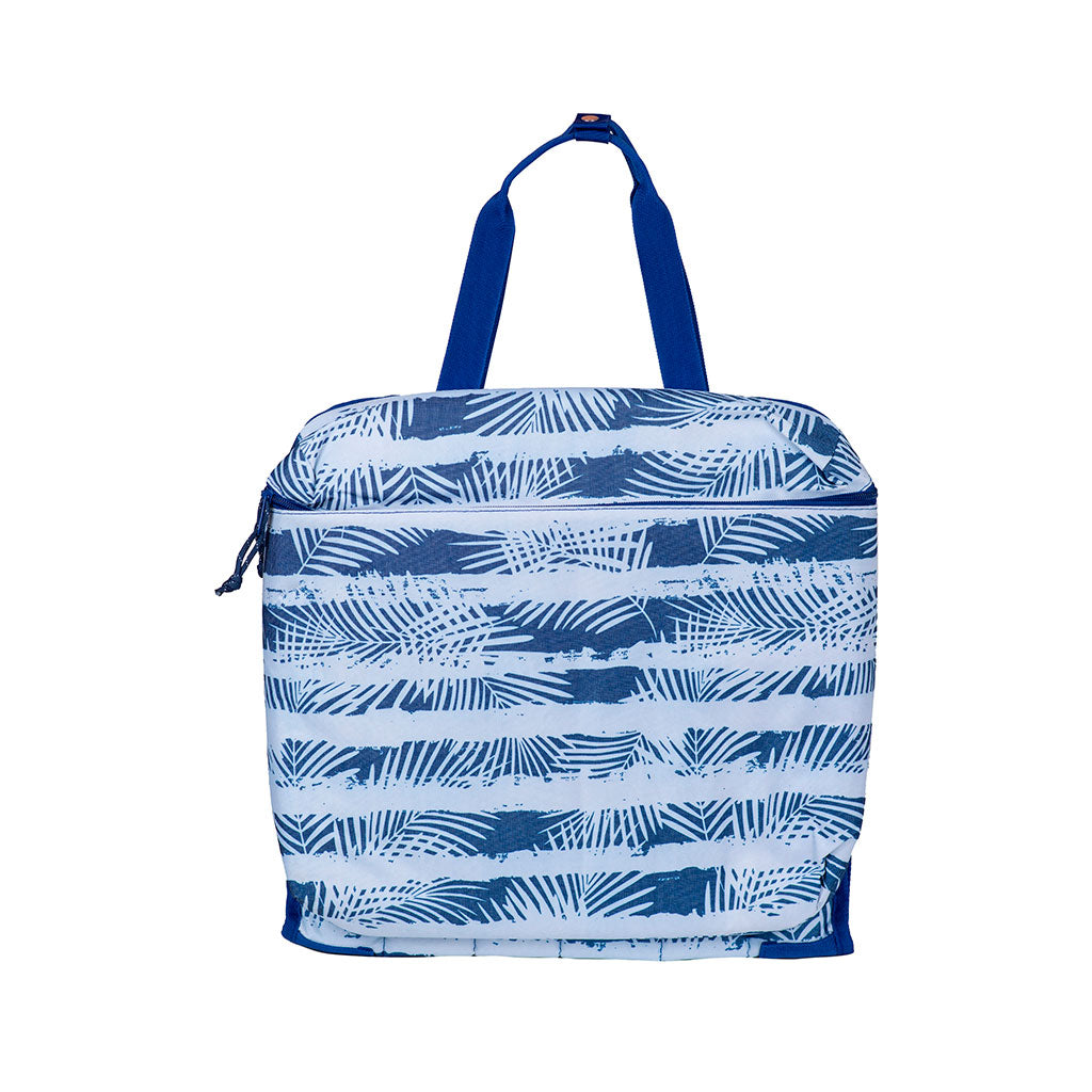 Silla cooler palmeras azules