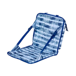 Silla cooler palmeras azules