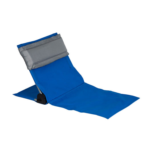 Reposera reclinable azul