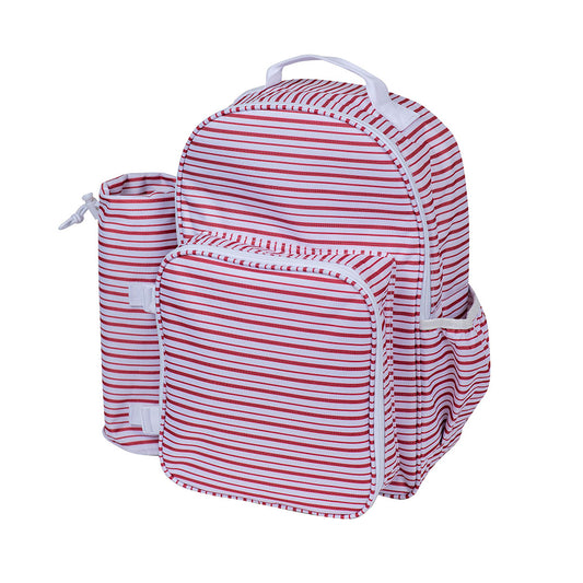 Mochila Cooler + Set de Picnic Rosado