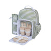 Mochila cooler set picnic verde