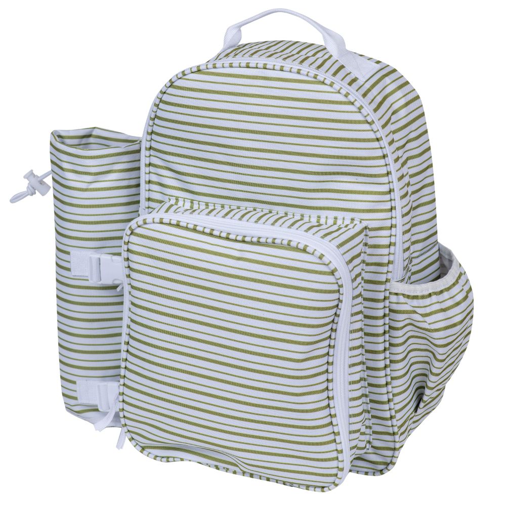 Mochila cooler set picnic verde