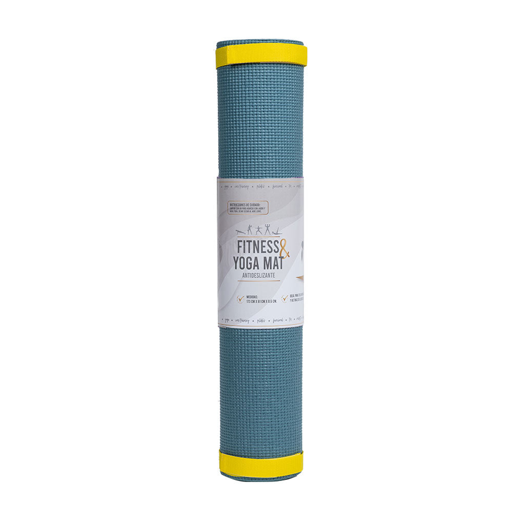 Mat yoga gris