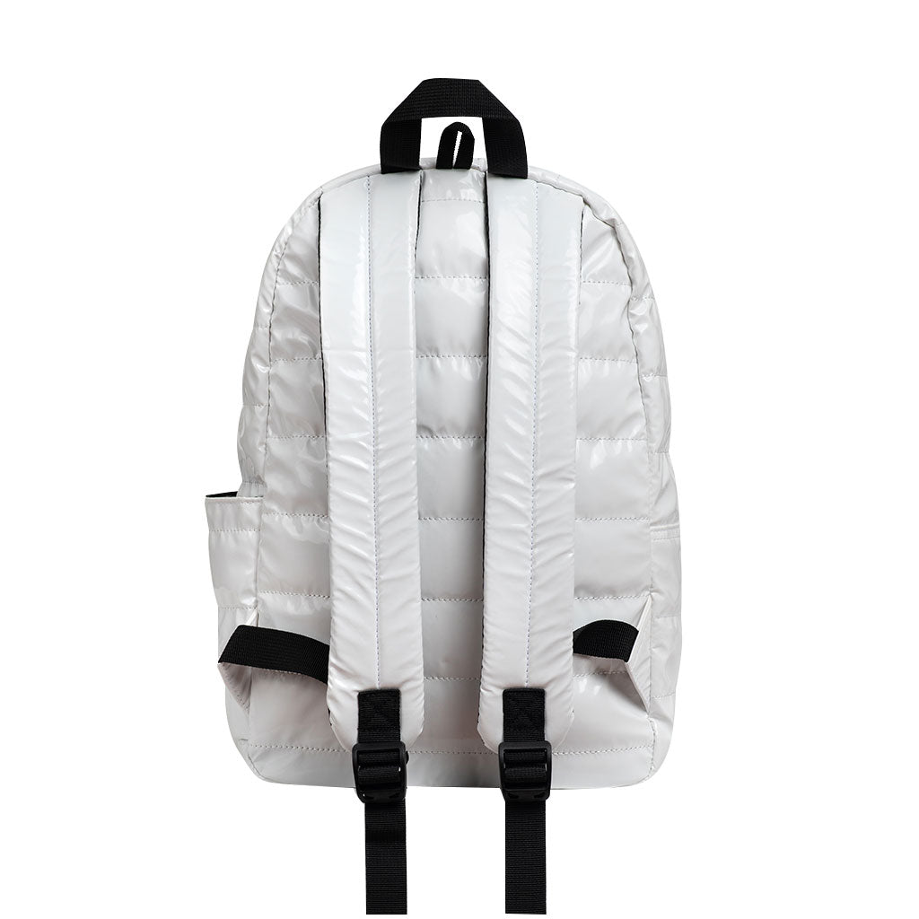 Mochila Puffer Saxoline  24lt Blanco