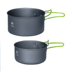 Set cocina camping aluminio Llaima