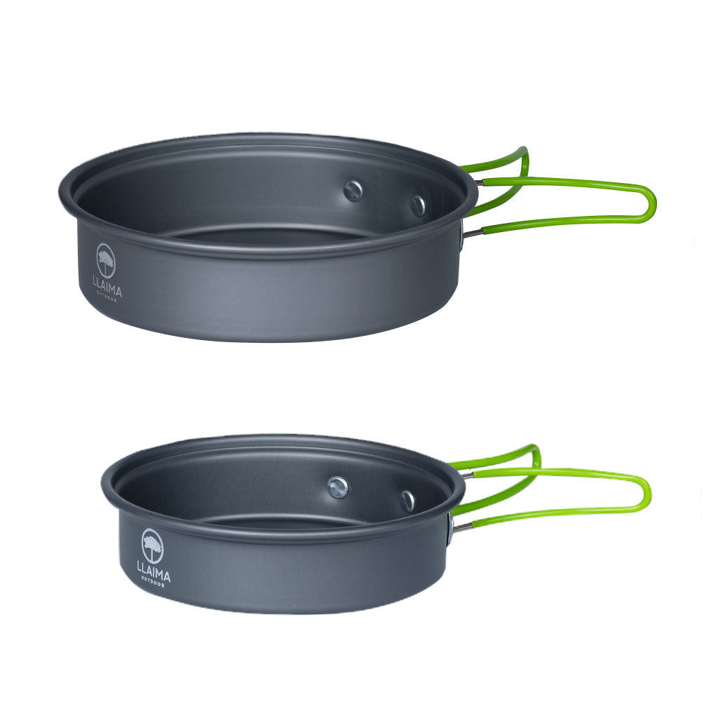 Set cocina camping aluminio Llaima