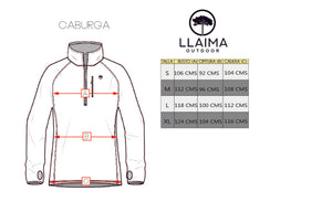 Micropolar Llaima Waffle Mujer Negro