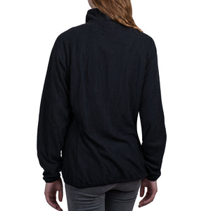 Micropolar Llaima Waffle Mujer Negro