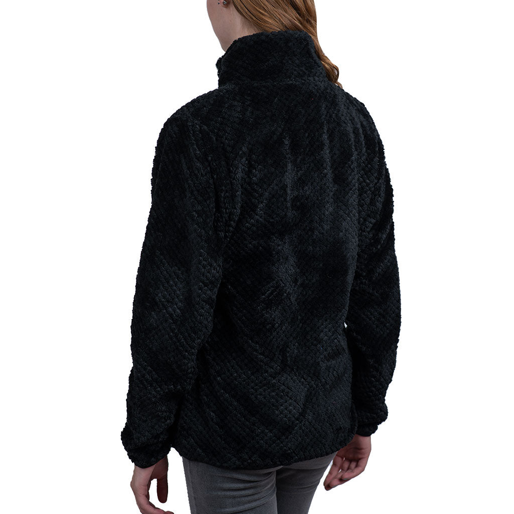Polar Llaima Sherpa Suave Mujer Negro